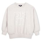Girls Beige Logo Sweatshirt, 1, hi-res