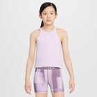 Girls Lilac Logo Sleeveless Top, 1, hi-res