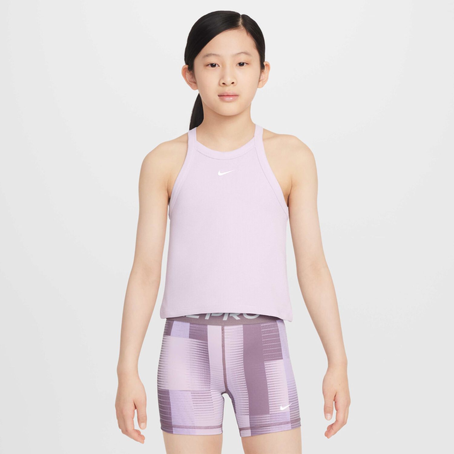Girls Lilac Logo Sleeveless Top, 1, hi-res image number null