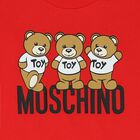 Red Teddy Bear Logo T-Shirt, 3, hi-res