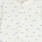 Baby Boys Ivory Cloud Babygrow, 1, hi-res
