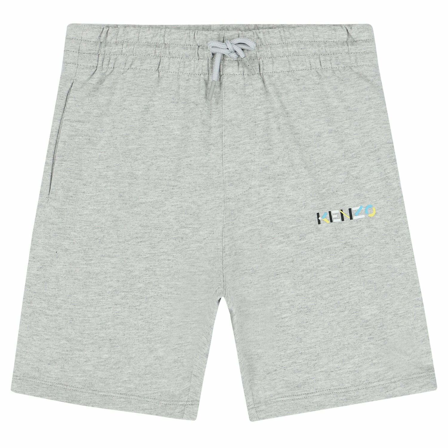 Boys Grey Logo Shorts, 1, hi-res image number null