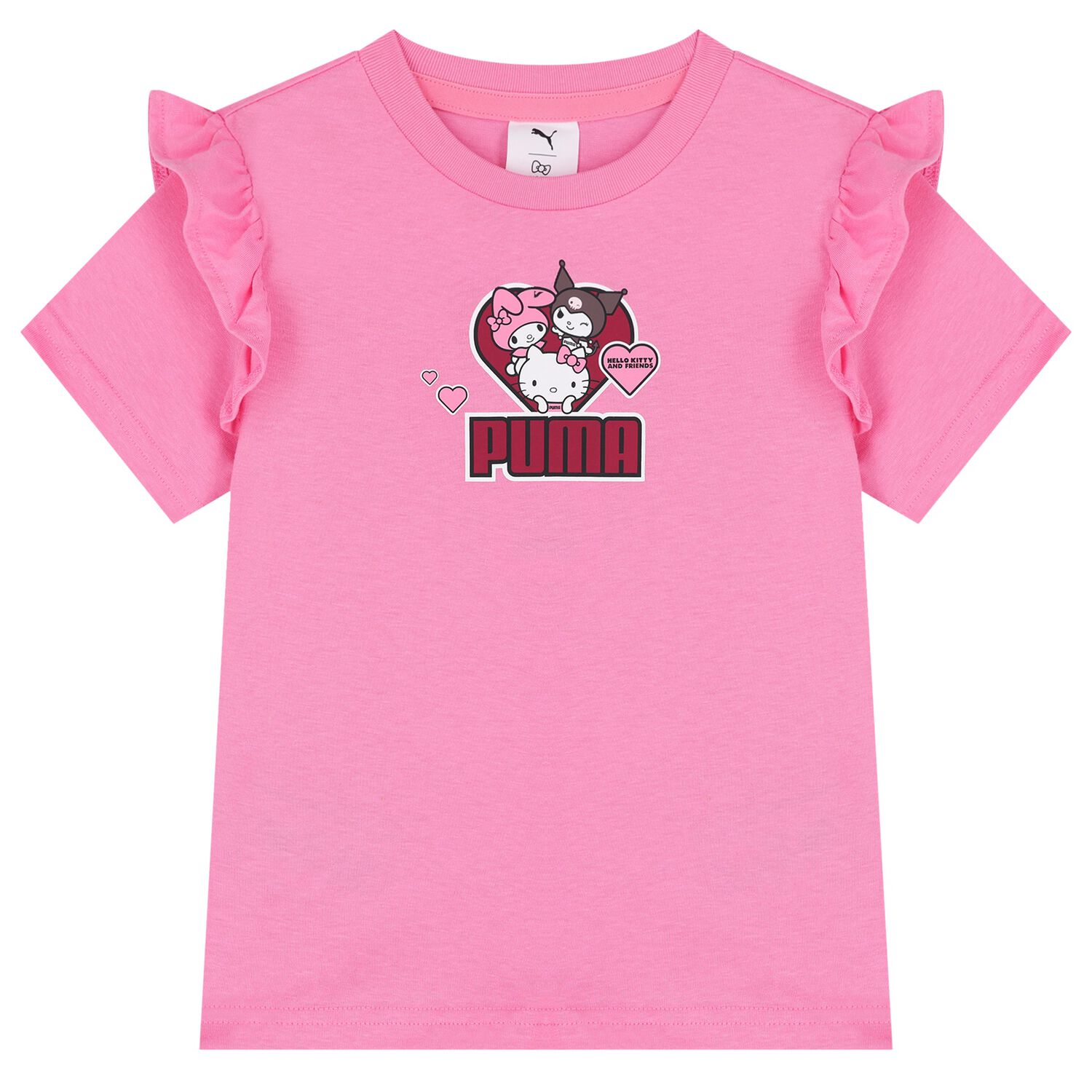 Girls Pink Hello Kitty T-Shirt, 2, hi-res