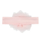 Girls Pink Tulle Flower Headband, 1, hi-res