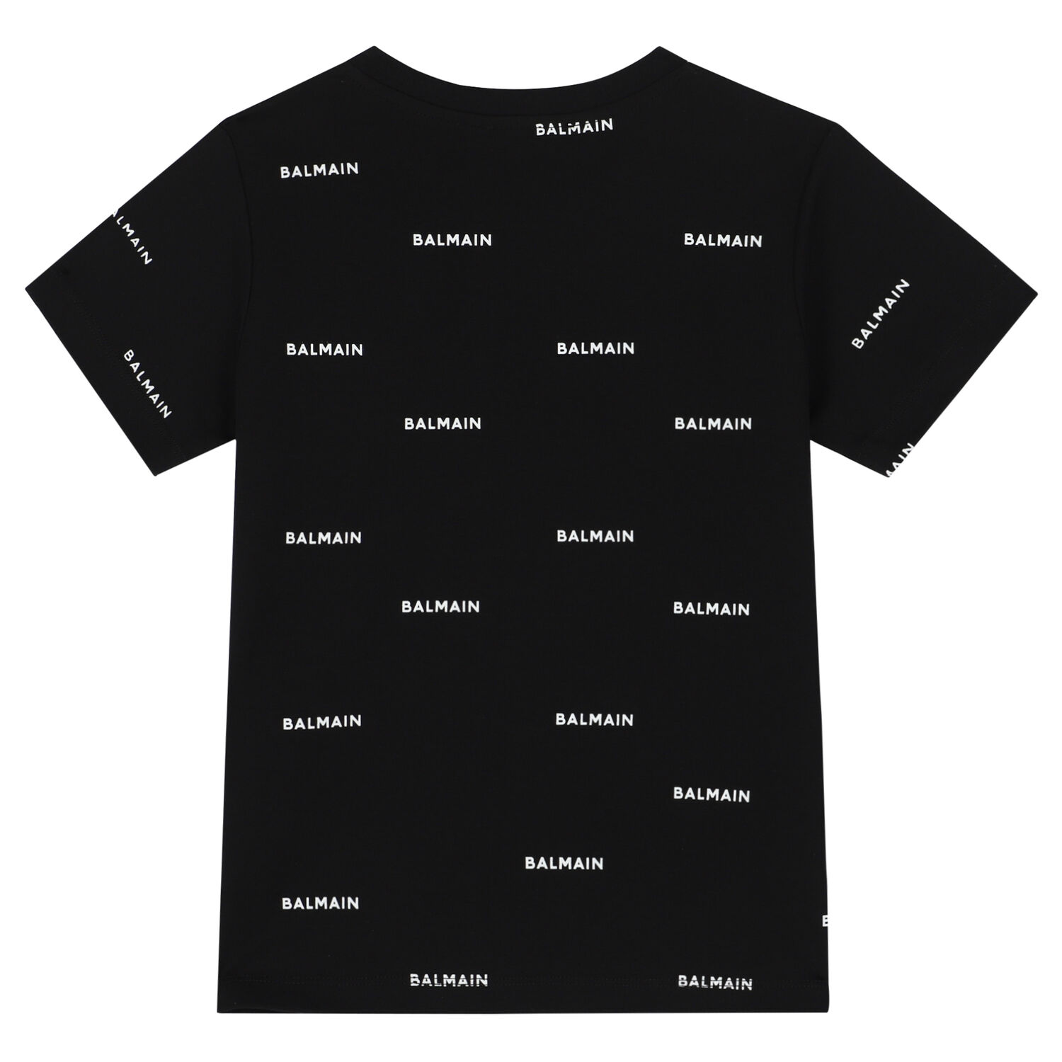 Boys Black & White Logo T-Shirt, 2, hi-res