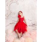 Girls Red Sequin Tulle Dress, 1, hi-res