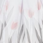 Girls White Floral Dress, 1, hi-res