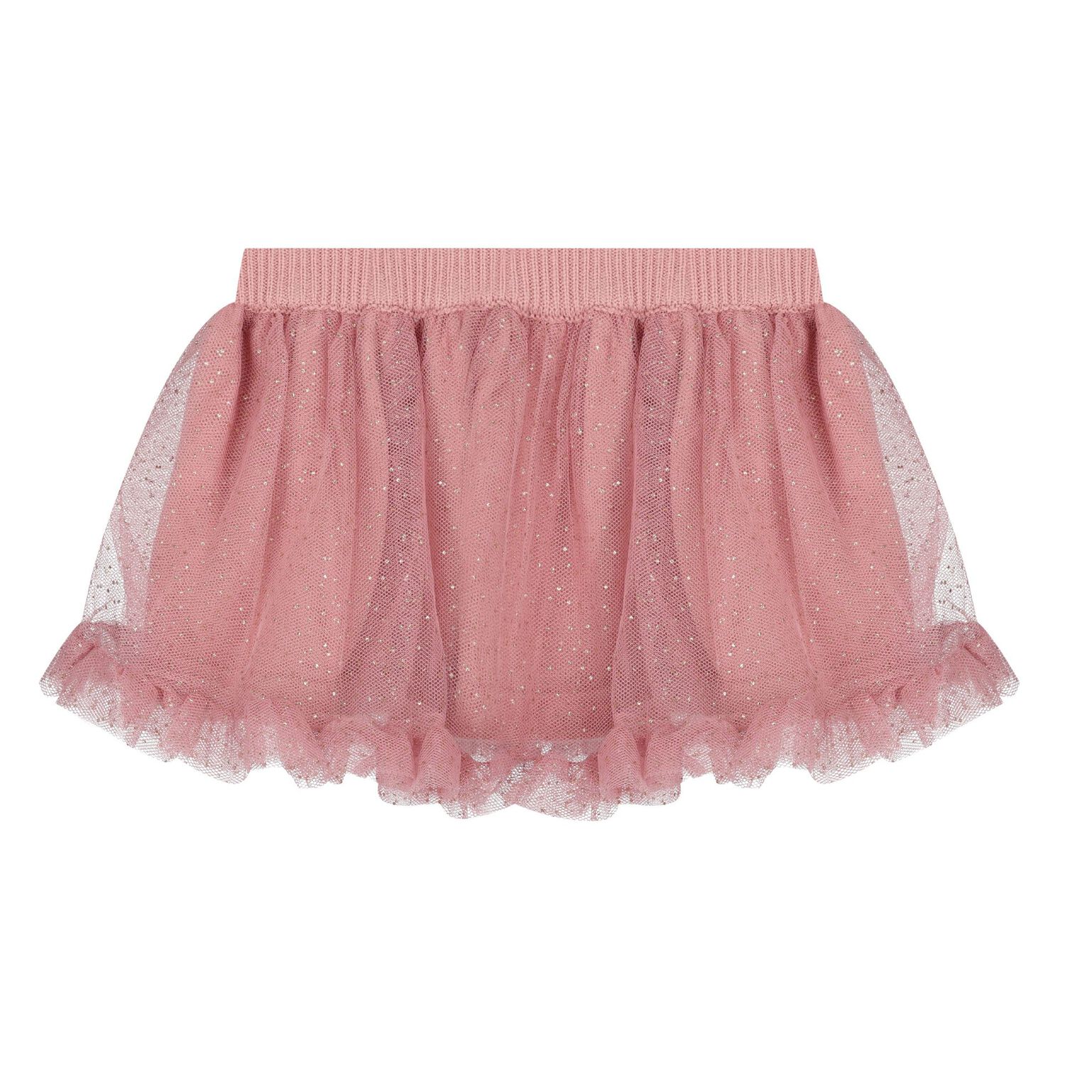 Baby Girls Pink & Ivory Piece Skirt Set, 1, hi-res