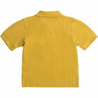 Younger Boys Yellow Logo Polo Shirt, 1, hi-res
