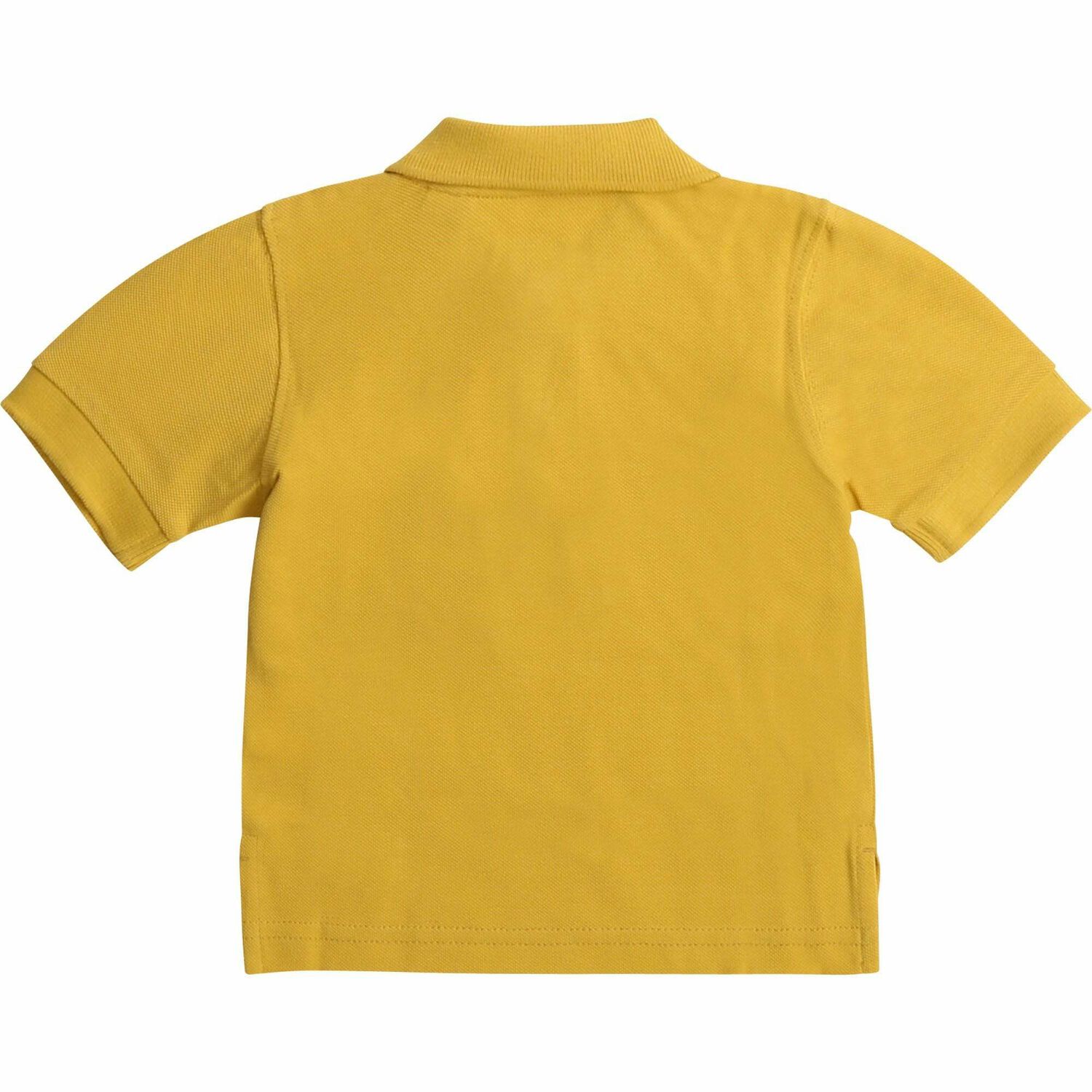 Younger Boys Yellow Logo Polo Shirt, 1, hi-res