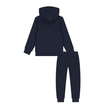 Boys Navy Blue Logo Tracksuit