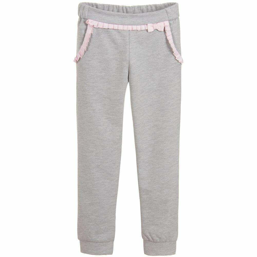 Girls shop grey joggers