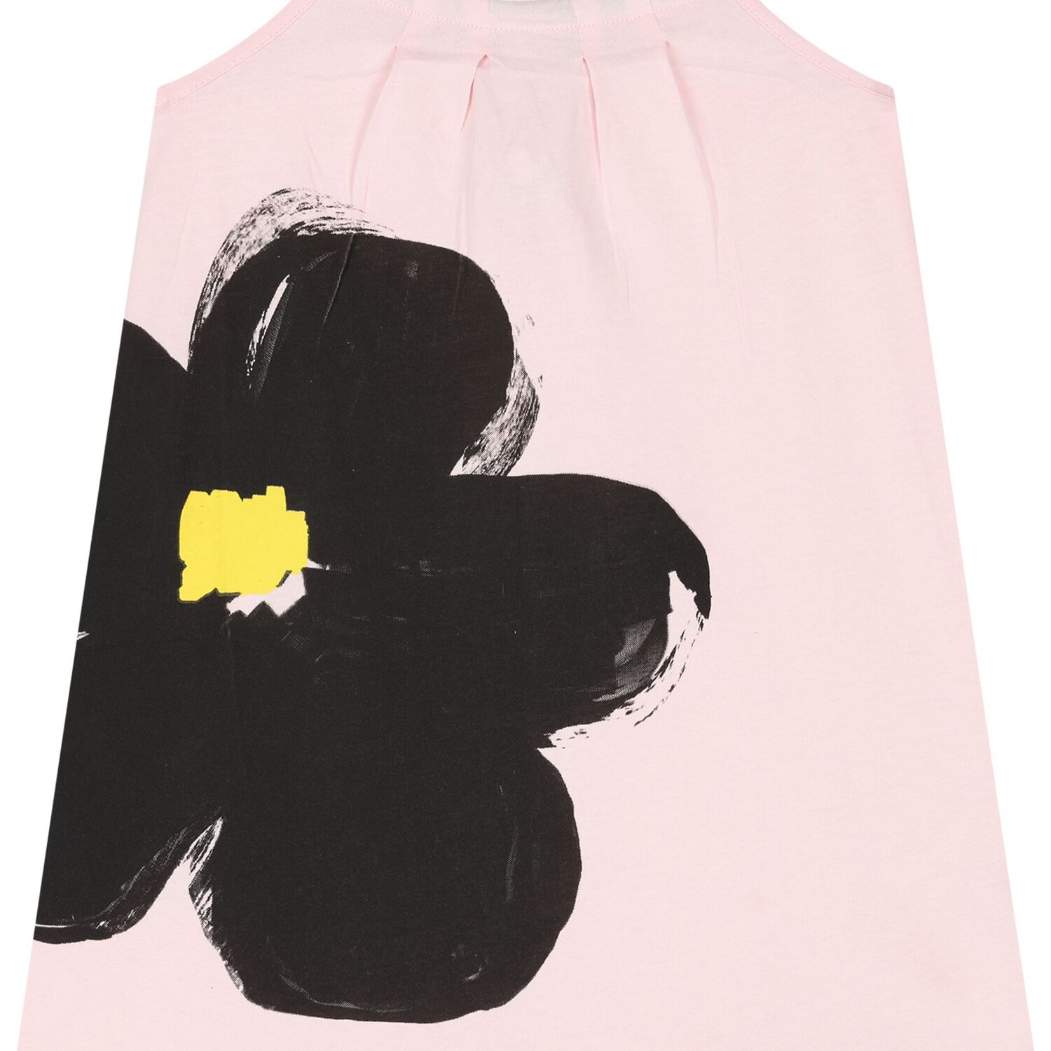 Girls Pink Daisy Dress, 1, hi-res