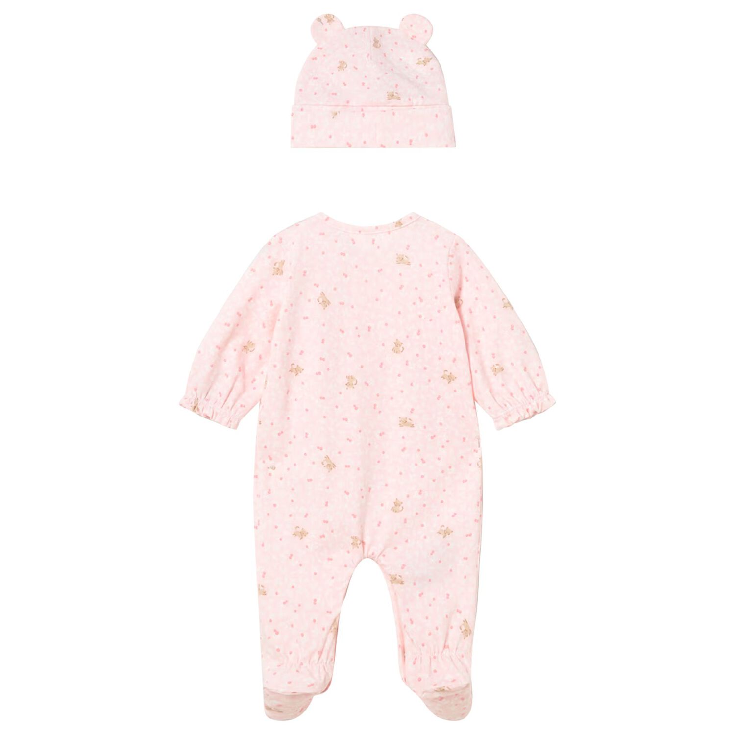 Baby Girls Pink Babygrow Set, 1, hi-res