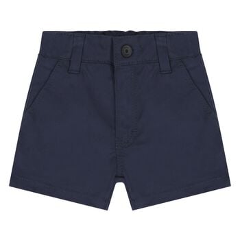 Younger Boys Navy Blue Shorts
