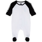 White Babygrow & Bib Gift Set, 1, hi-res
