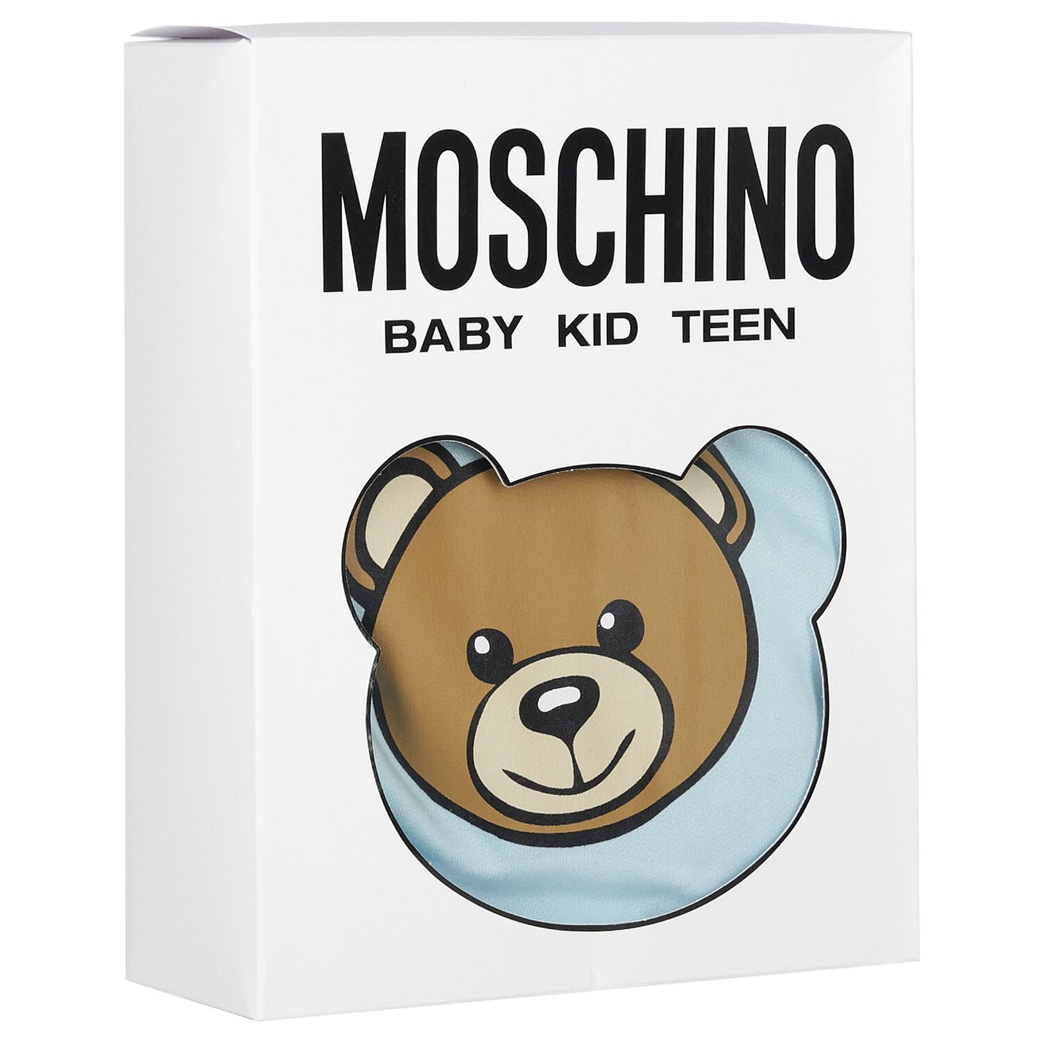 Blue Teddy Bear Logo Babygrow Gift Set, 3, hi-res