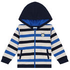 Younger Boys Navy & Blue Tracksuit, 1, hi-res