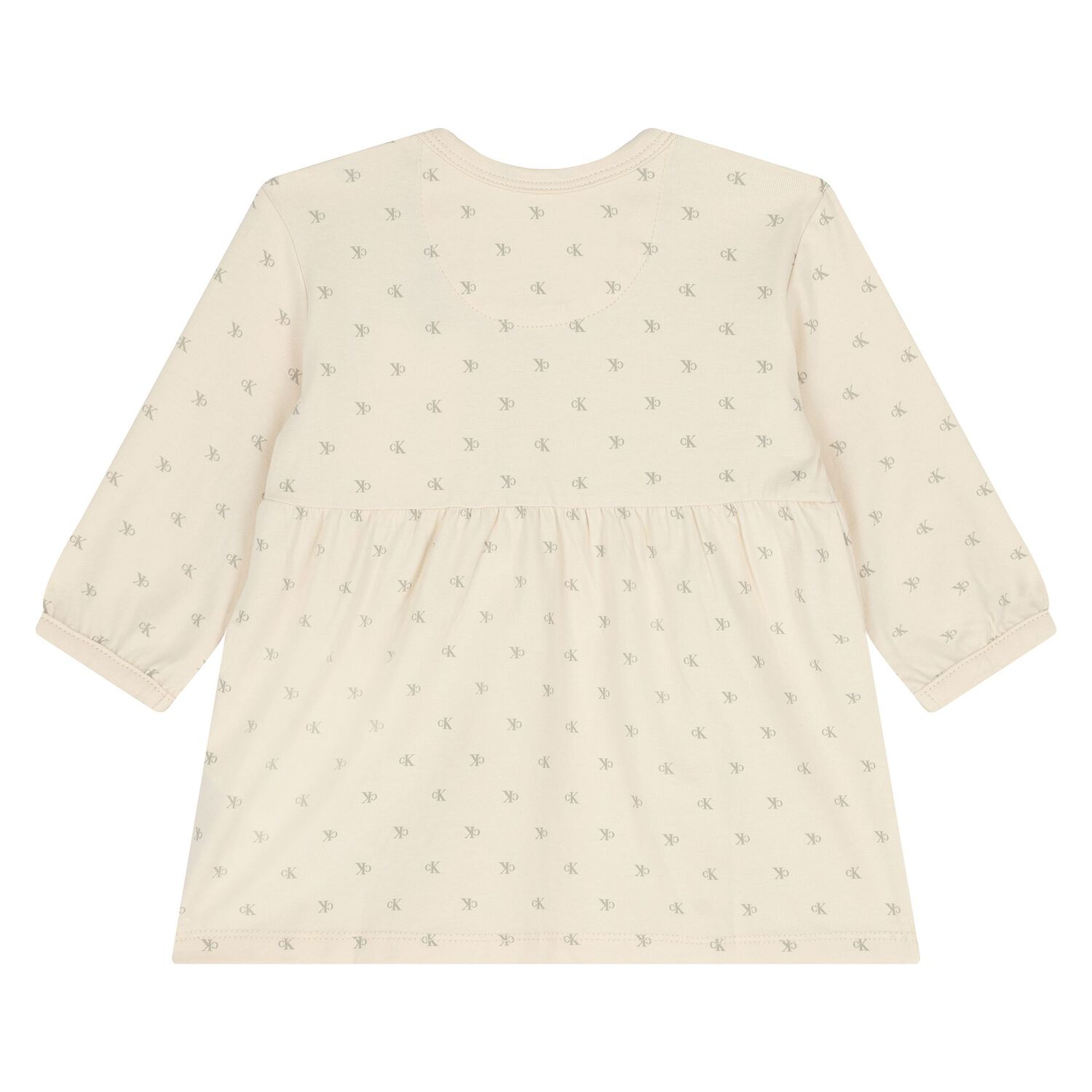 Baby Girls Ivory Logo Dress Set, 1, hi-res