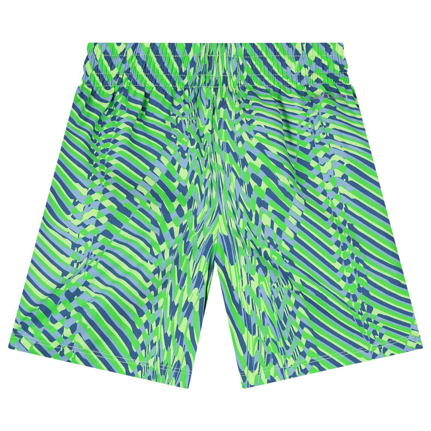 Boys Green & Blue Logo Shorts, 2, hi-res