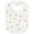 Baby Girls White Polo Bear Babysuit & Hat Gift Set, 1, hi-res