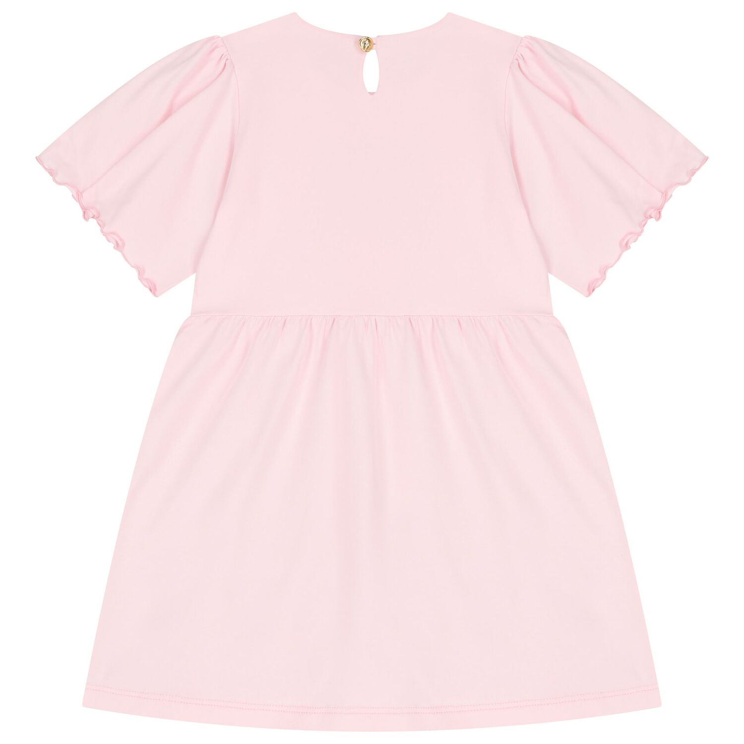 Girls Pink Logo Dress, 1, hi-res