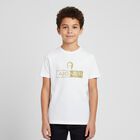 Boys White Logo T-Shirt, 1, hi-res