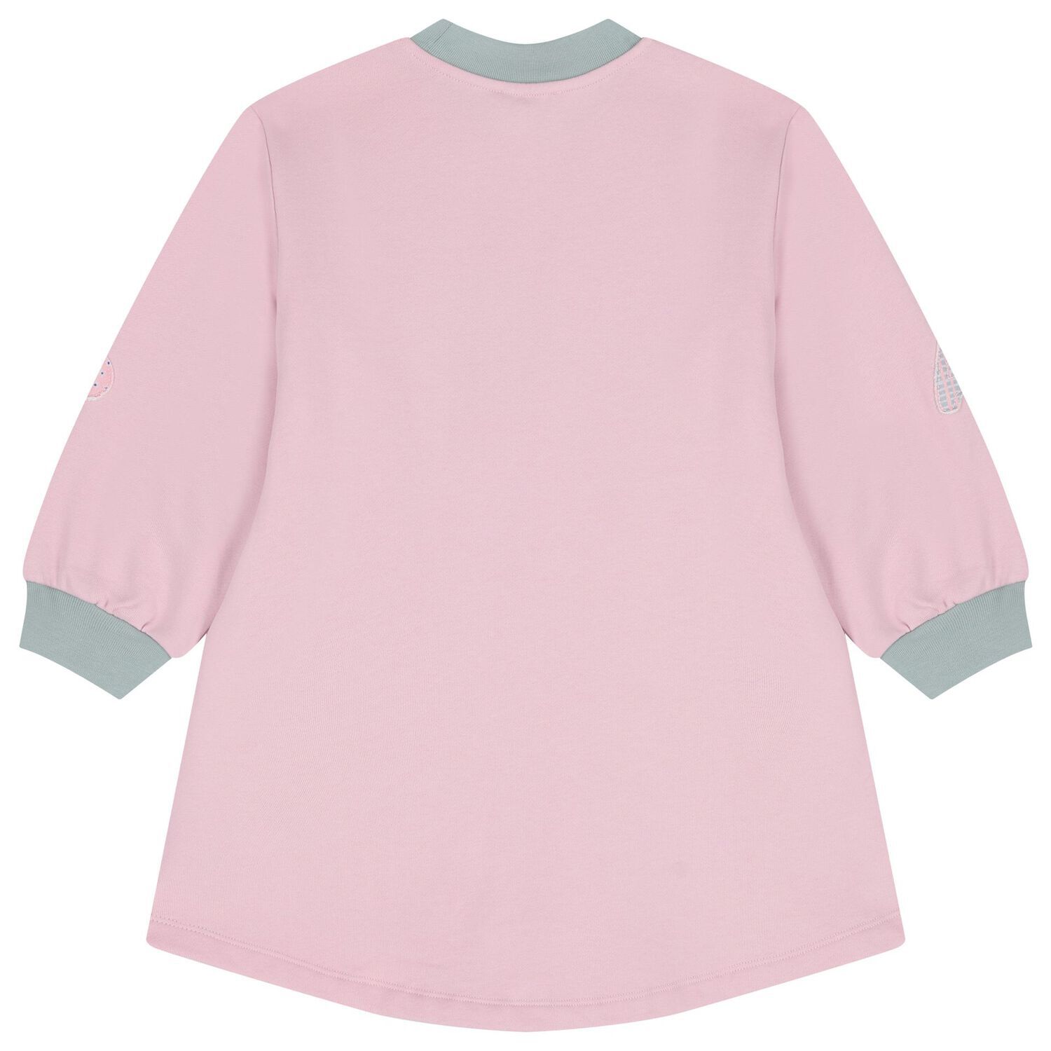 Girls Pink Logo Dress, 1, hi-res