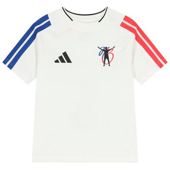 Boys White Jude Bellingham T-Shirt