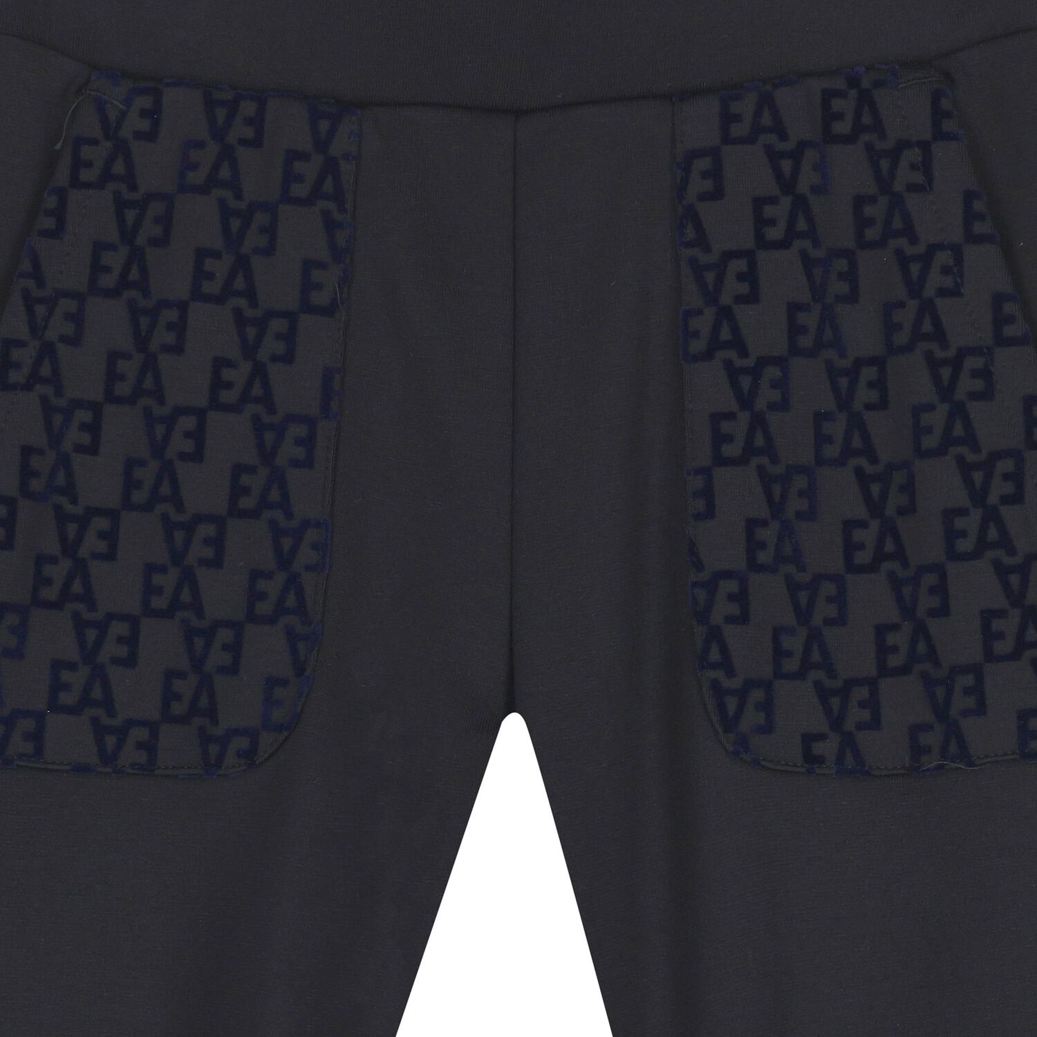 Younger Boys Navy Blue Logo Tracksuit, 1, hi-res