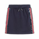 Girls Navy Blue Skirt, 1, hi-res