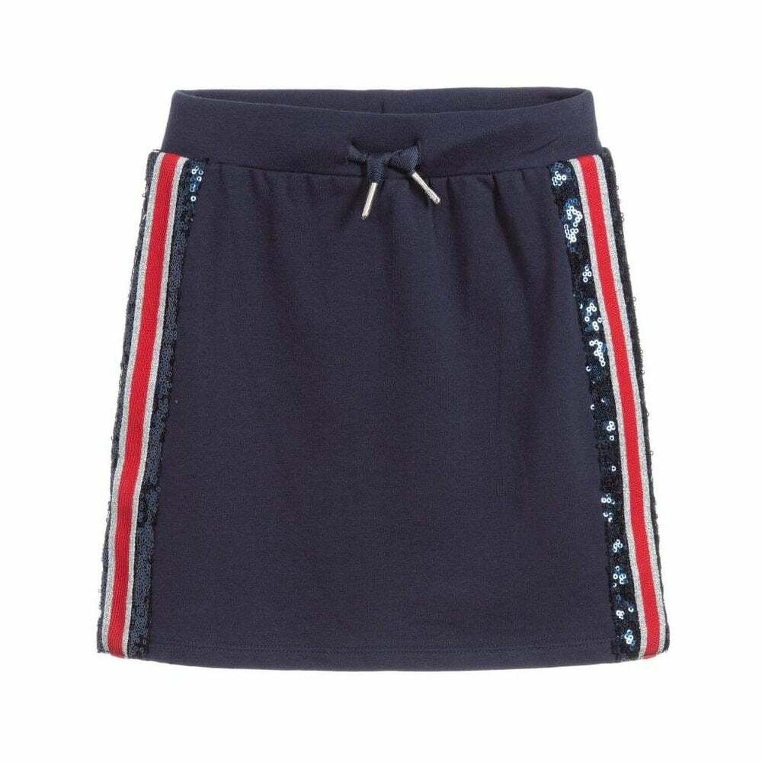 Girls Navy Blue Skirt, 1, hi-res image number null