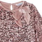 Girls Pink Embellished Dress, 2, hi-res