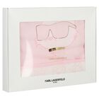 Baby Girls Pink Choupette Logo Blanket, 1, hi-res