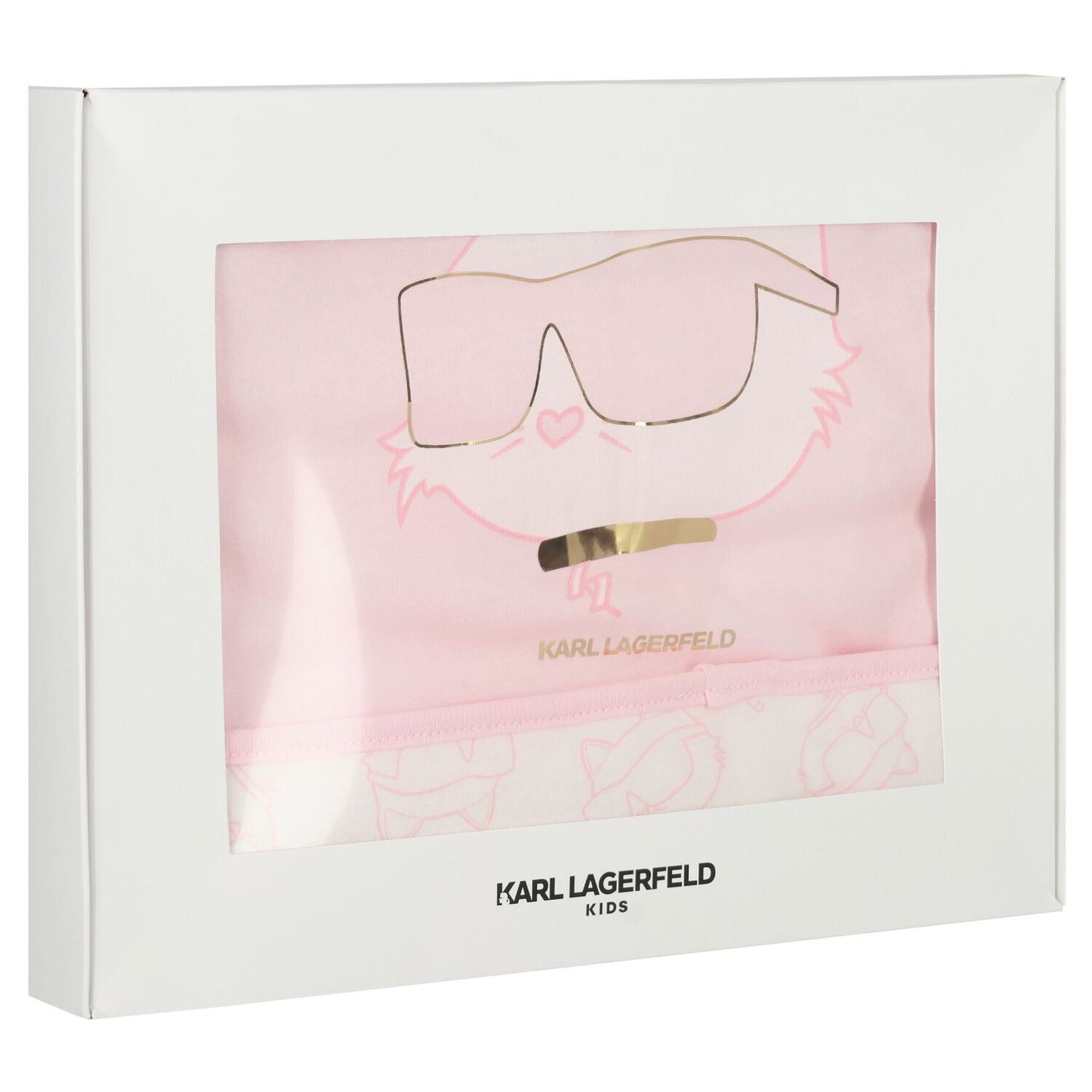 Baby Girls Pink Choupette Logo Blanket, 1, hi-res