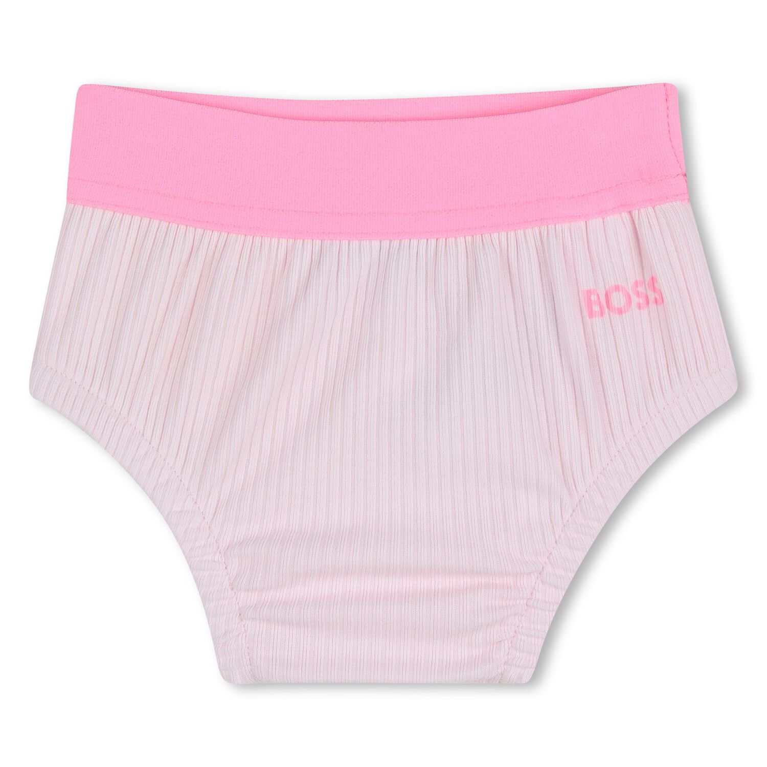 Baby Girls Pink Logo Dress Set, 1, hi-res