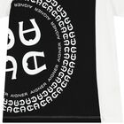 Boys White & Black Logo T-Shirt, 1, hi-res