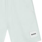 Boys Green Logo Shorts, 5, hi-res