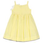 Girls Yellow Dress, 1, hi-res
