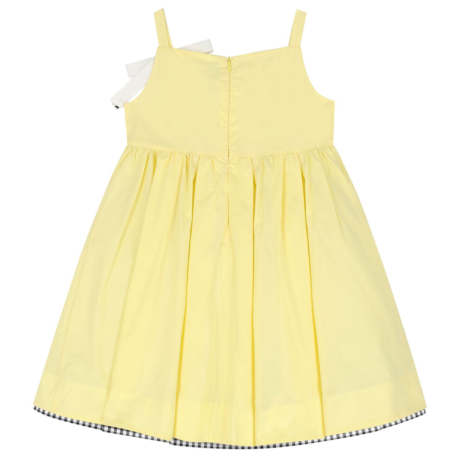 Girls Yellow Dress, 1, hi-res