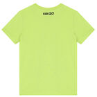 Boys Green Tiger T-Shirt, 1, hi-res