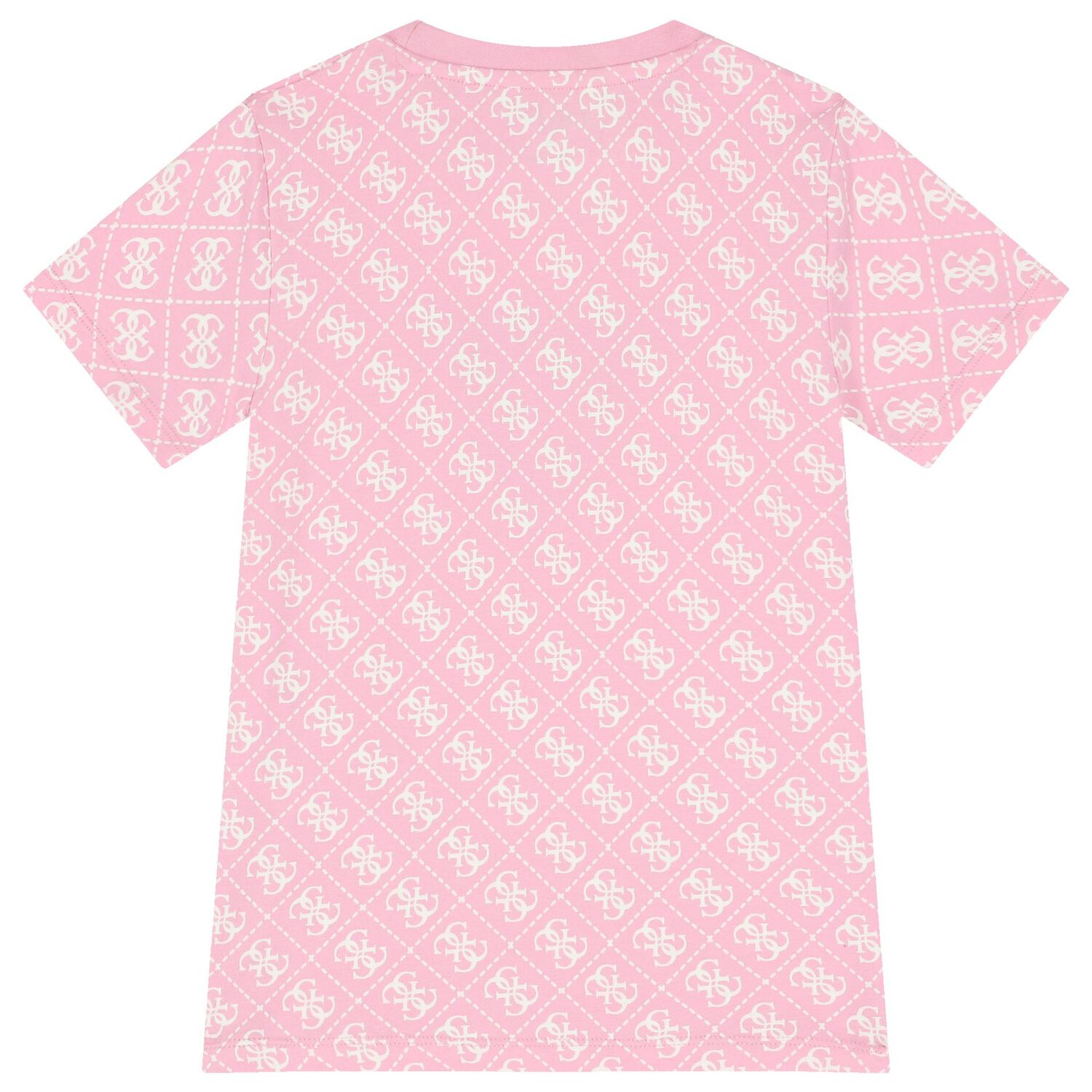 Girls Pink Logo T-Shirt, 2, hi-res