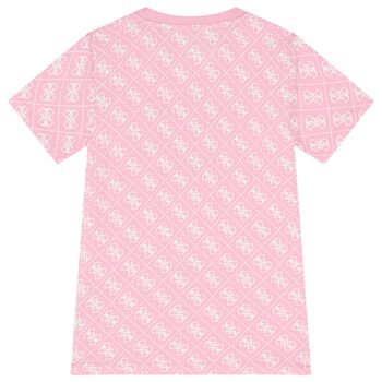 Girls Pink Logo T-Shirt