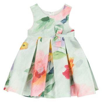 Younger Girls Multi-Coloured Floral Dress
