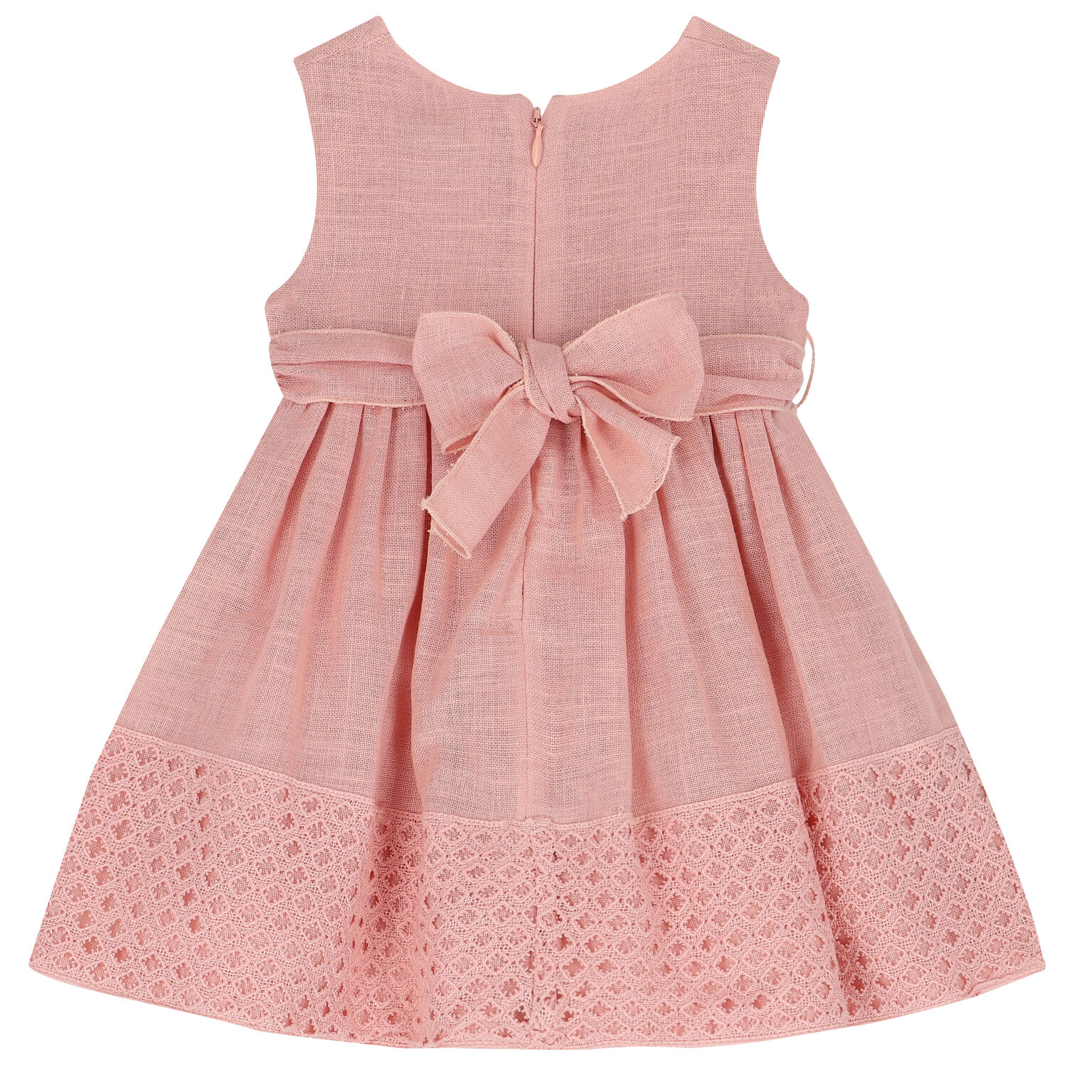 Younger Girls Pink Special Occasion Dress, 1, hi-res