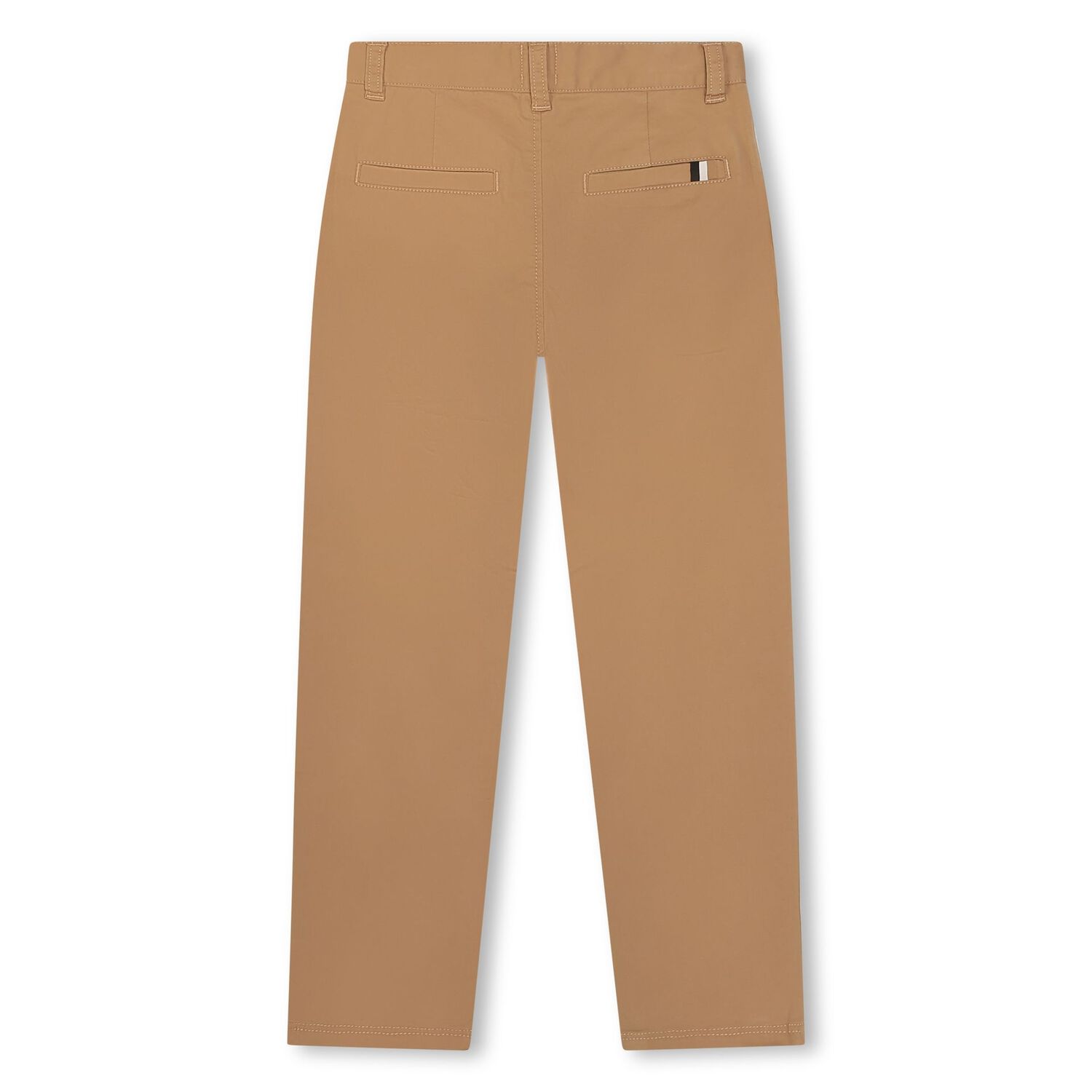 Boys Beige Chino Trousers, 1, hi-res