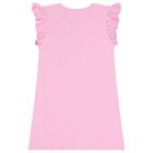 Girls Pink Necklace Dress, 1, hi-res
