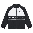 Boys Black Jordan Tracksuit, 1, hi-res