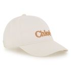 Girls Ivory Logo Caps, 2, hi-res