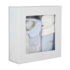 Ivory & Blue Cotton Babygrow Gift Set, 1, hi-res